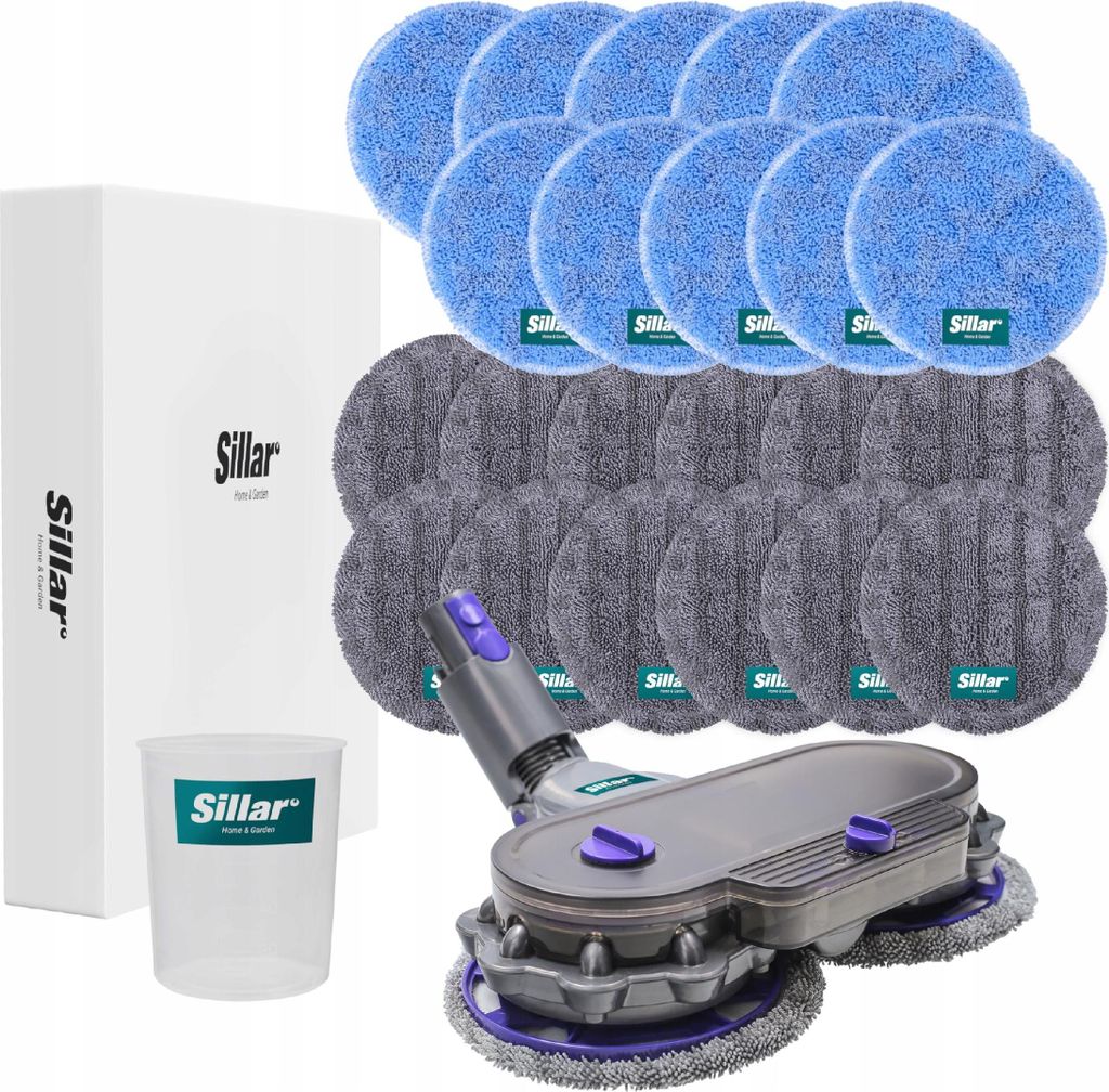 Staubsaugerdüse mit Bürste für Dyson V7, V8, V10, V11, V15 + 22 Aufsätze