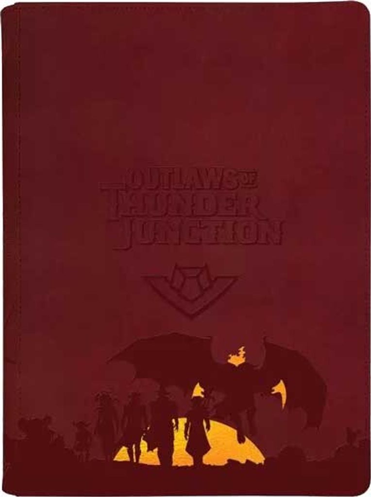 Ultra Pro Outlaws Of Thunder Junction De Magic The Gathering Albumseiten Für Karten Rot Rot One Size