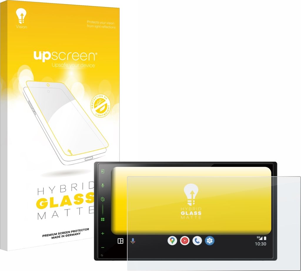 upscreen Entspiegelungs Schutzglas für Pioneer SPH-DA77DAB Schutzfolie Panzer Folie Glas Display Schutz matt