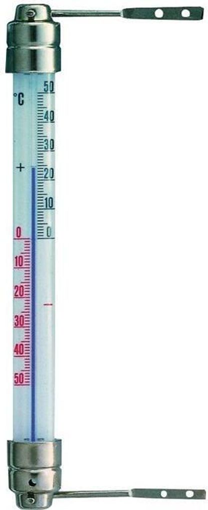 Fensterthermometer Messbereich -50 bis 50 °C H200xB23xT28mm Produktbild 