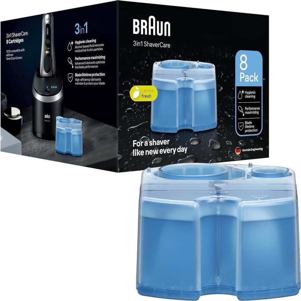 Braun CCR 6+2 Clean&Renew Lemonfresh Reinigungskartusche Produktbild 