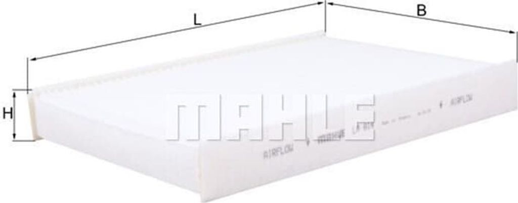 MAHLE Innenraumfilter LA 814 Pollenfilter passend für PEUGEOT 508 SW I (8E)