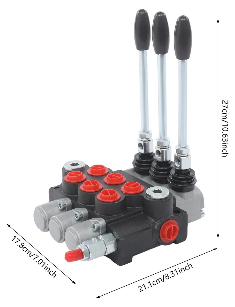 Distributeur hydraulique 3 voies 1/2 BSPP : Stop aux surpressions