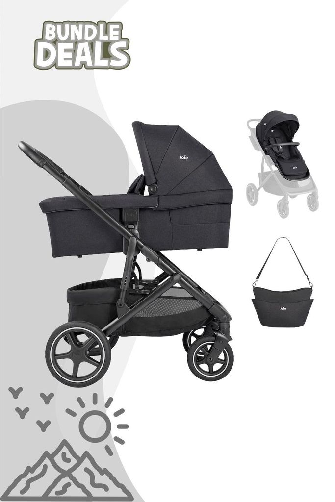 Joie Elara 2in1 Kombikinderwagen, Farbe:Raven Produktbild 