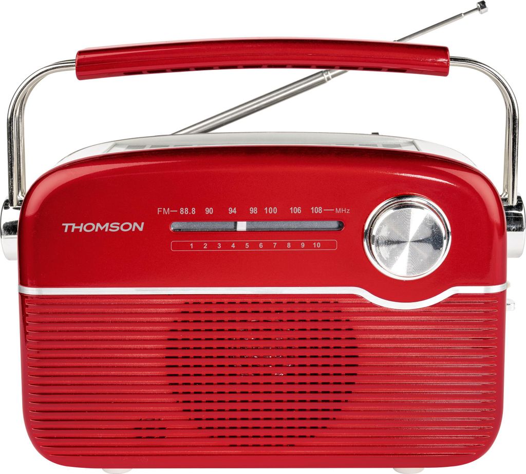 Radio Thomson Bluetooth con ricarica solare RTS450BTR Immagine del prodotto 