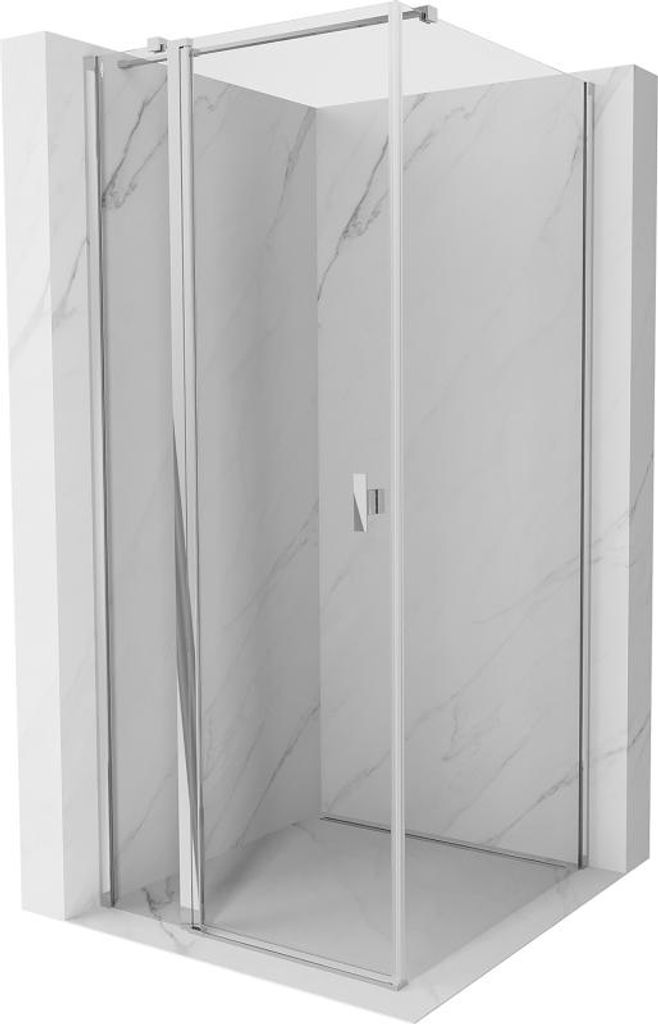 Mexen Mist T cabine de douche pivotante 100 x 100 cm, Image du produit 