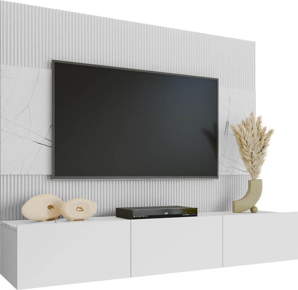 MIRJAN24 Wohnwand Deromi III, Wohnzimmer Möbel Set, Produktbild 
