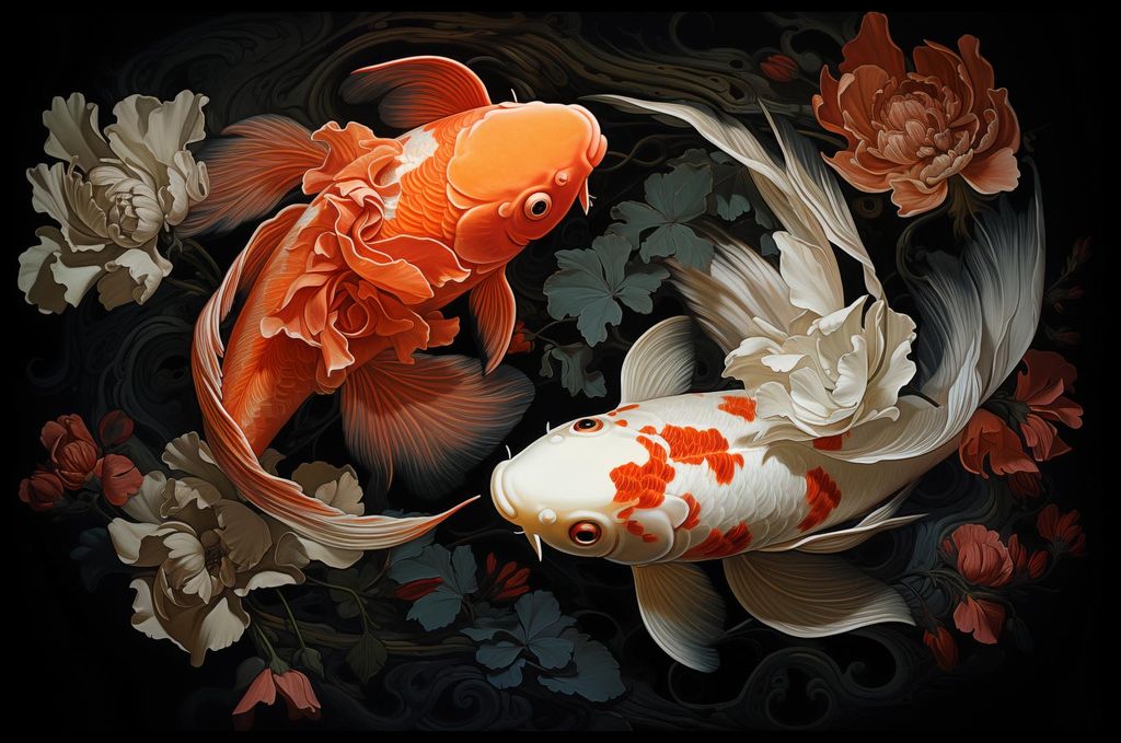 Plakat 91,5x60cm Harmonischer Tanz