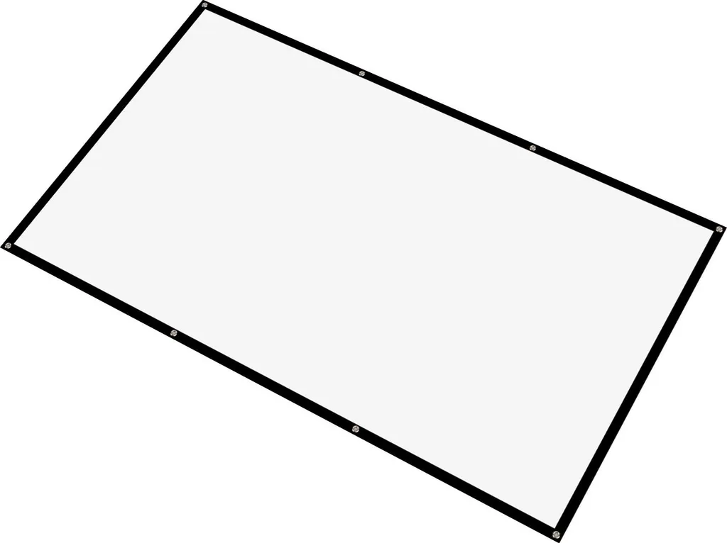 Écran de projection 100 pouces pliable en polyester haute densité - 3