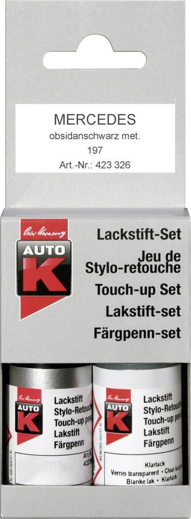 Auto-K Lackstift Kratzerentfernung KFZ Obsidianschwarz 9 ml Produktbild 