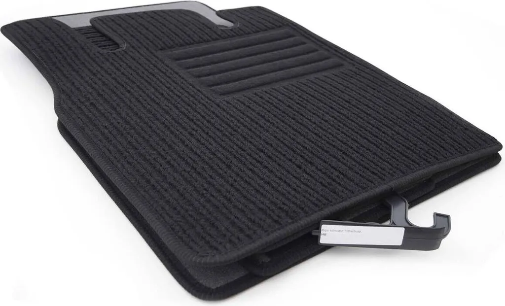Tappetini Rep Mercedes CLK W208 tappeto auto in qualità originale Tappetini Rep tappetini auto set 4 pezzi nero