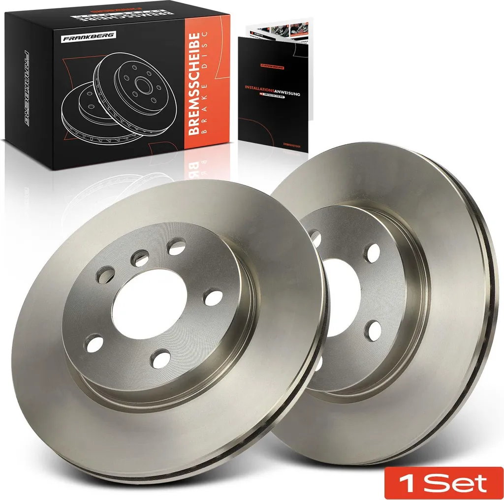 Paire de Disques de Frein Avant Haute Résistance pour BMW F45 et MINI F56