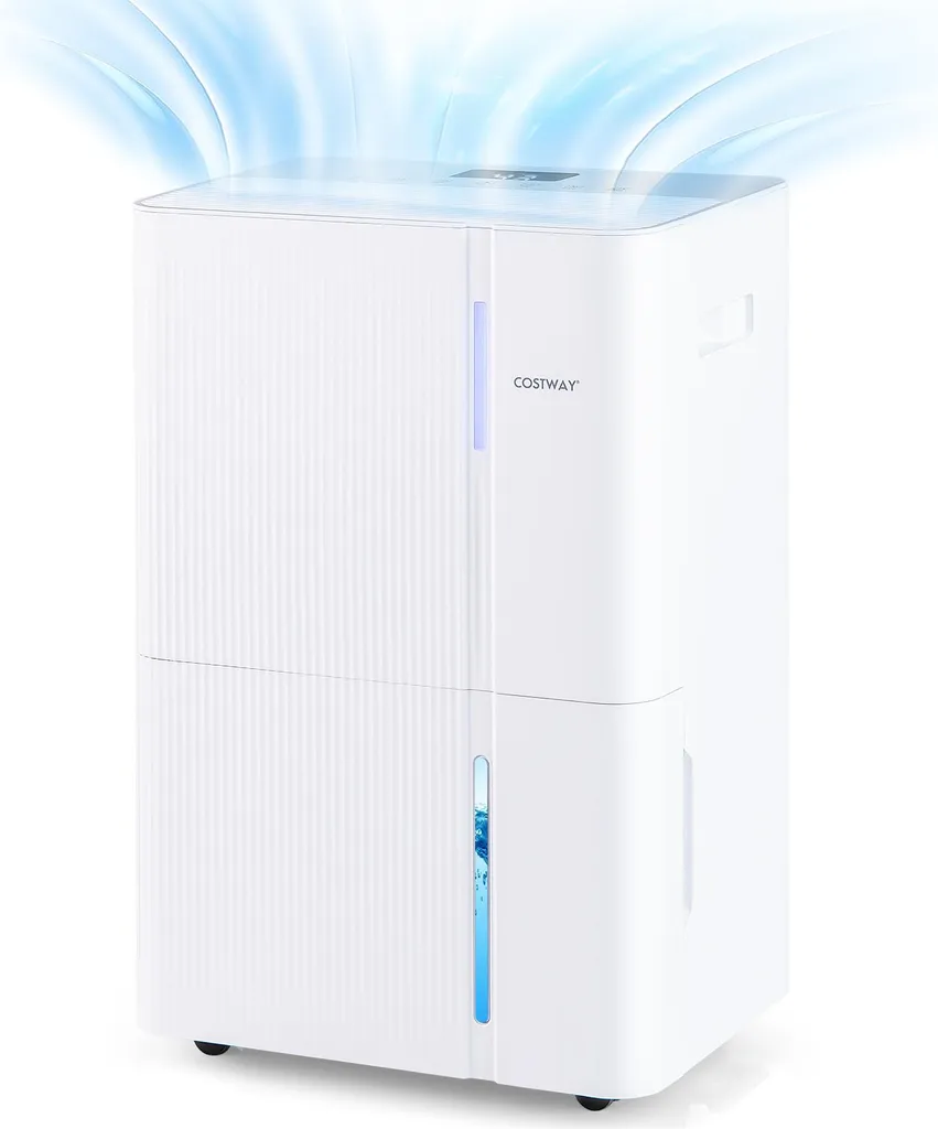 Déshumidificateur d'air 3 modes avec sécurité enfant et tuyau 40L