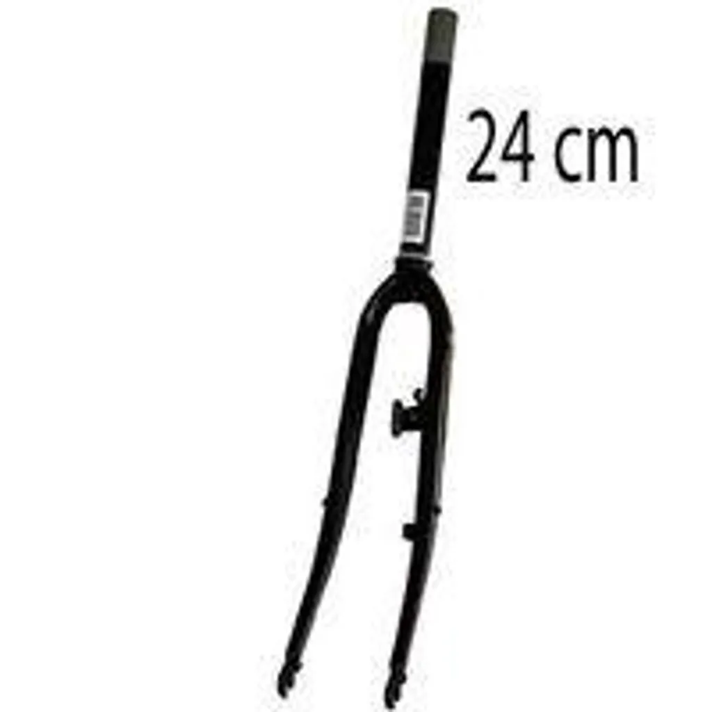 Fourche 28 pouces filetée 1 1/8 noire idéale pour rénover votre vélo