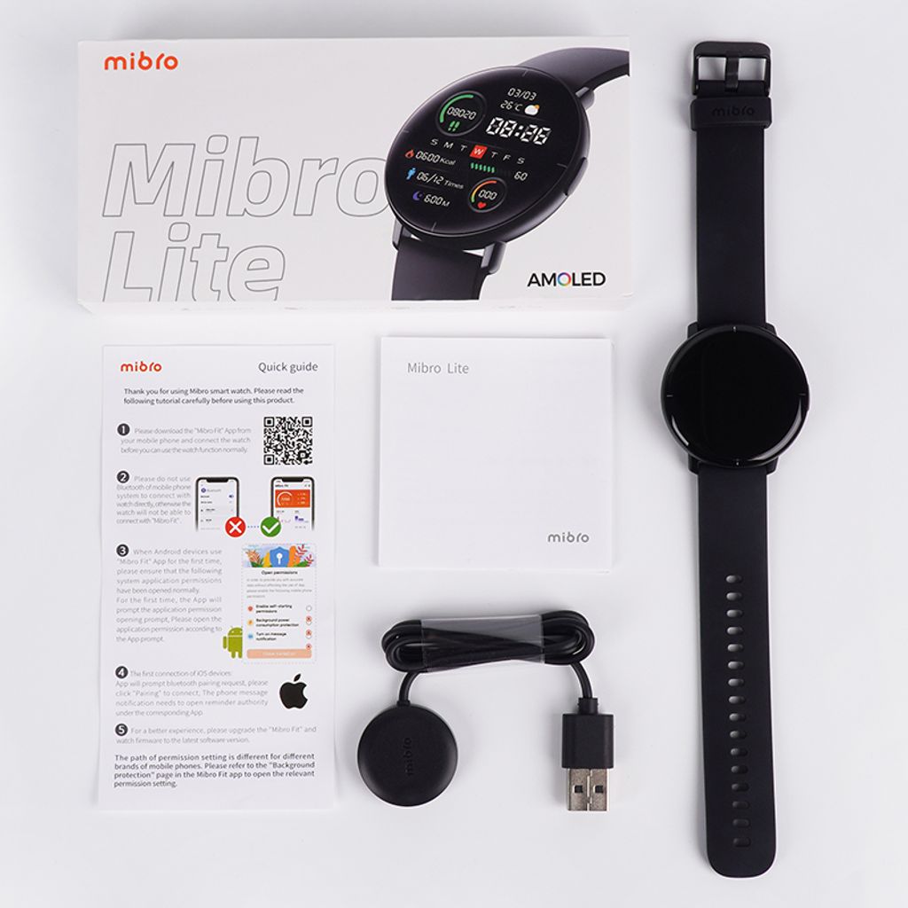 Chytré hodinky Mibro Lite (černé) Obrázek produktu 15