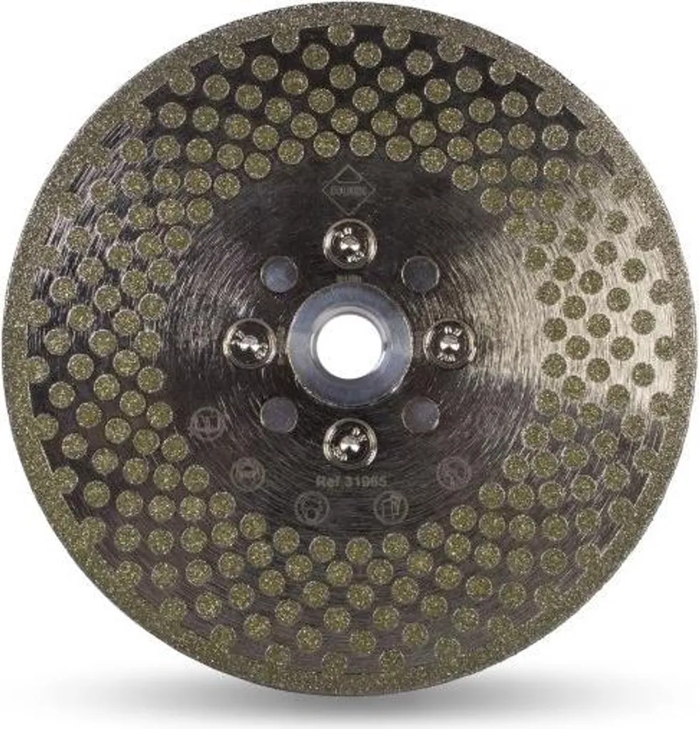 Disque diamanté ECD 125 mm 2 en 1 Super Pro Coupe Meulage M14 31965