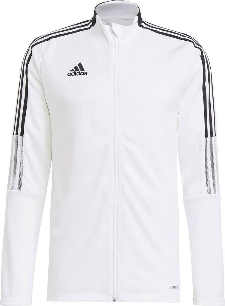 Adidas Tiro 21 Polyesterjacke Herren - Weiß  | Größe: 3XL Produktbild 