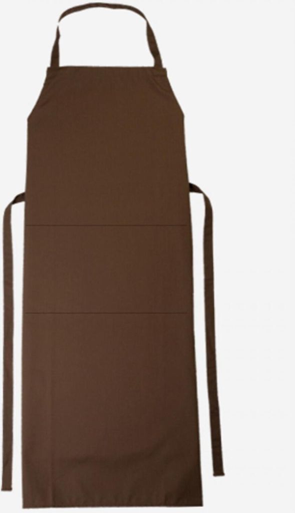 CG Workwear 01146-01 | Latzschürze Verona Classic Bag 90 x 75 cm - Farbe: Toffee - Größe: 90 x 75 cm