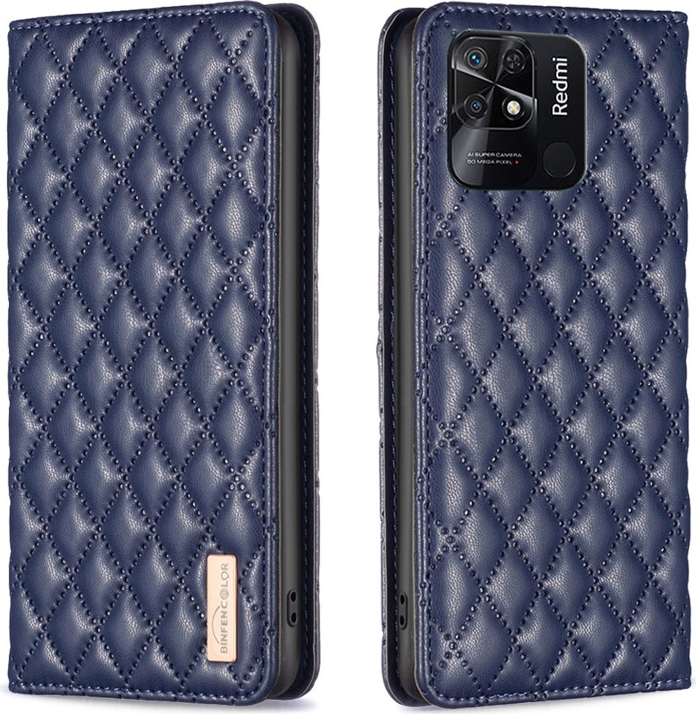 Redmi 10C Hülle, Elegant Bookstyle Flip Leder Kartenfächer Produktbild 