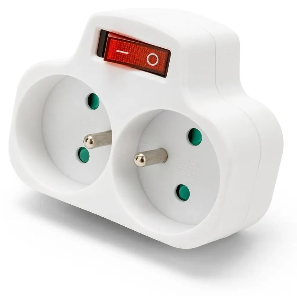 Économisez l'énergie avec ce séparateur de prises à interrupteur intégré