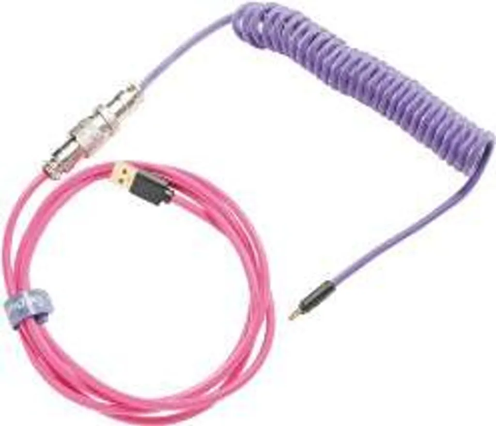 Câble Ducky Premicord Joker USB-C vers USB-A Spiralé 1,8m DKCC-JKCNC1