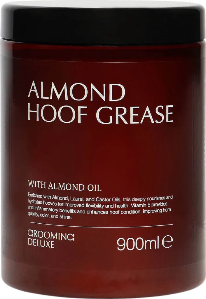 Grooming Deluxe Almond Hoof Grease 900ml | Grasso Naturale Zoccoli