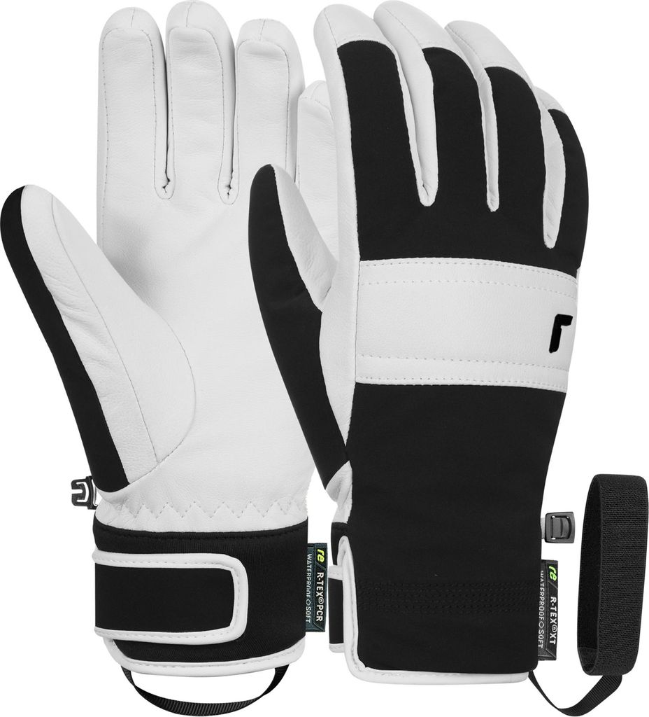 Reusch Fingerhandschuhe Explorer Pro R-TEX PCR mit wasserdichter Membran 7701 black/white 7