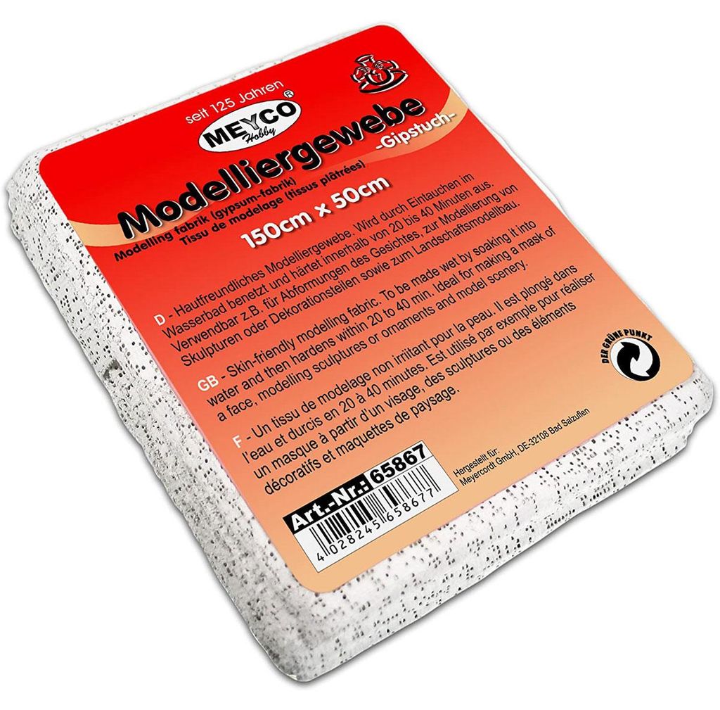 Meyco sádrové obvazy sádrová tkanina pro řemesla modelovací Obrázek produktu 