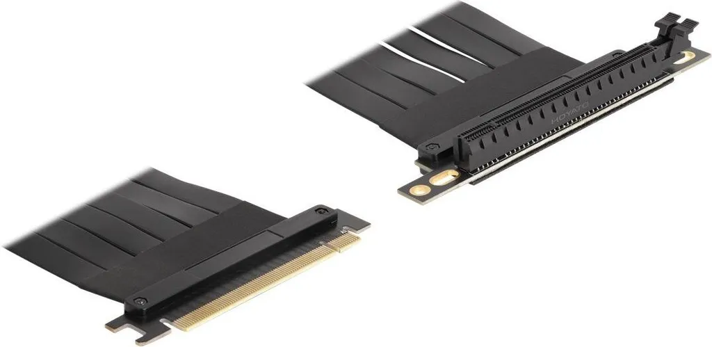 Delock Riser Card PCIe 3.0 x16 con Cavo 600mm - Layout 90° 82967