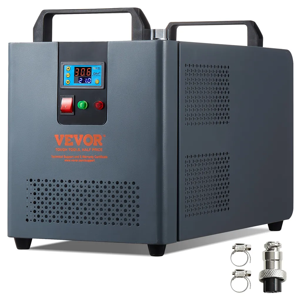Refroidisseur industriel 200W Réservoir 12L Débit 7,8L/min KH-6000