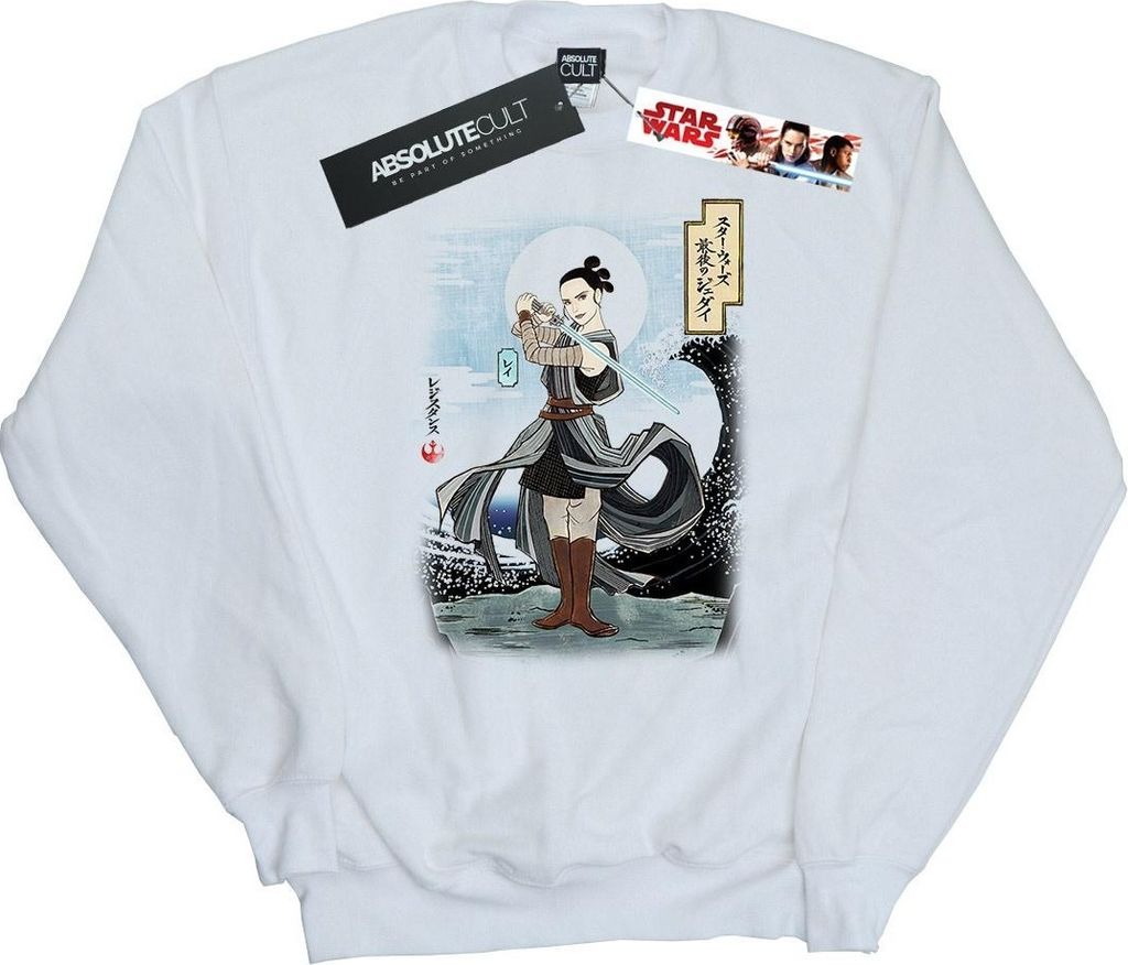 Star Wars - "The Last Jedi" Sweatshirt für Damen BI11615 (M) (Weiß)
