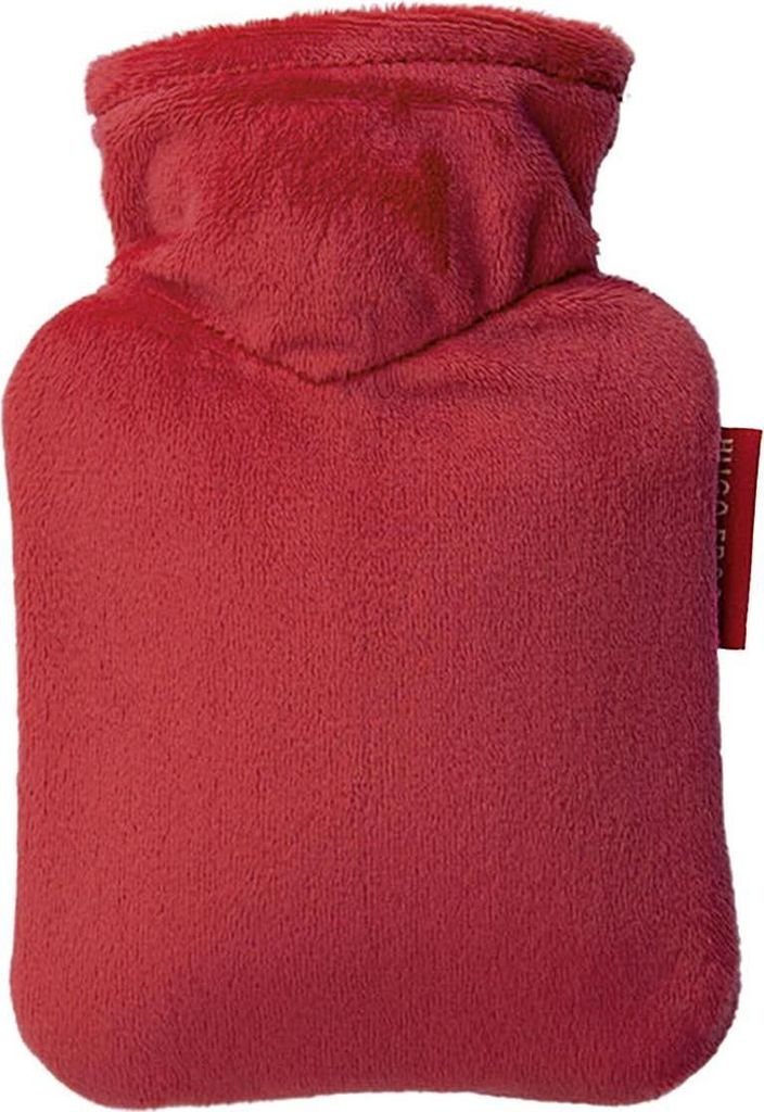 HUGO FROSCH Wärmflasche mini 0,2l tomatenrot