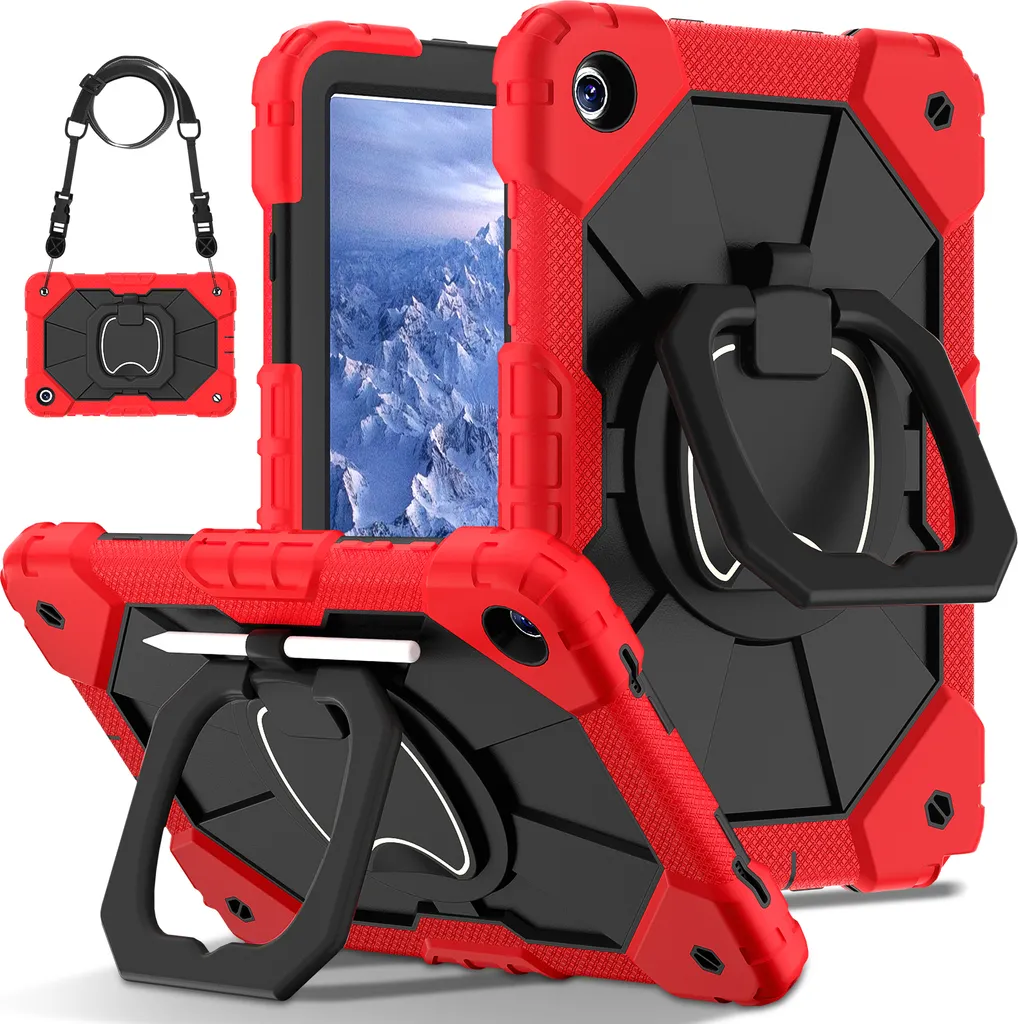 Cover Professionale Samsung Tab A9+ 11" con Tracolla e Supporto 360