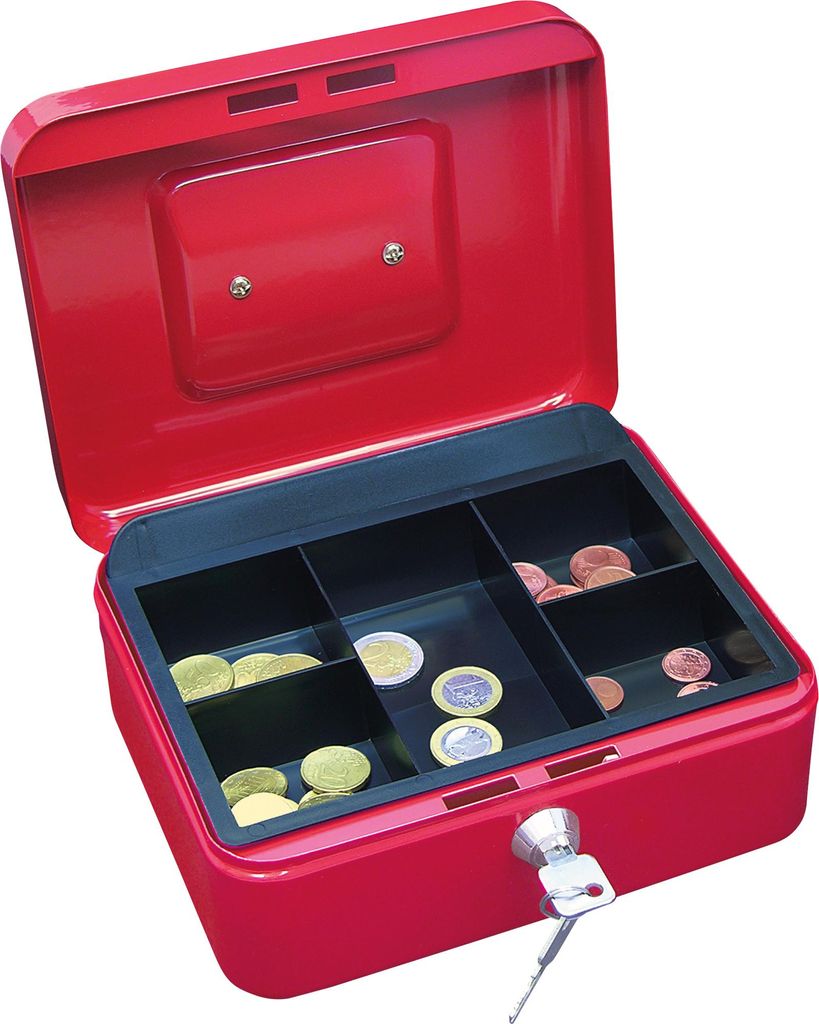 Wedo Cash box size 2, Rot