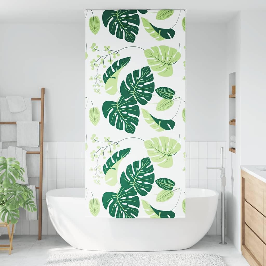 vidaXL Duschrollo 100x240 cm Stoffbreite 96 cm Produktbild 