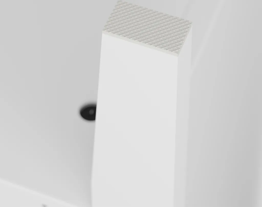 relaxdays Mobile bagno bianco 2 scomparti - 10