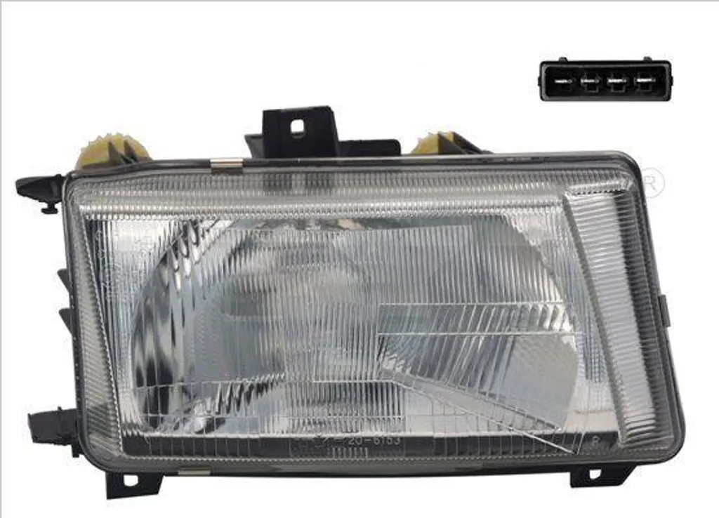 TYC 20-6153-05-2 Faro principale OE 6K5941016 compatibile con Caddy, Polo 6V