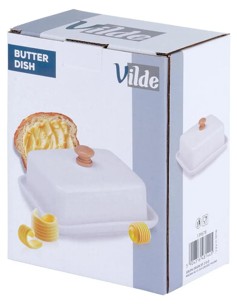 Vildebeurrier 139678 Beurrier Artisanal à Conservation Naturelle de 12cm - 7