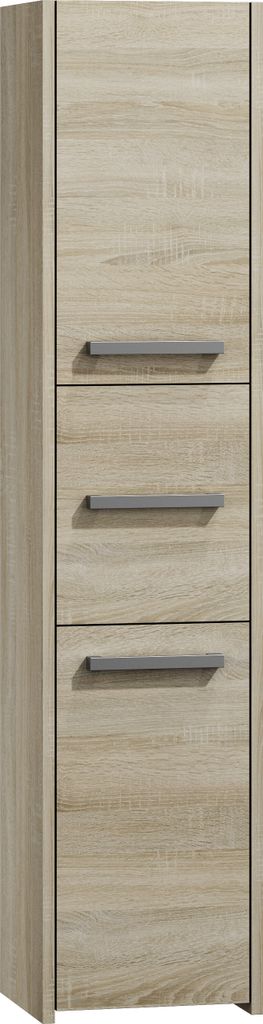 Moderner Badezimmerschrank in 5 Farben - vielseitig und einfach Montage. Farbe: Sonoma Oak, Badezimmer Regal, Bad Möbel, Badschrank, Badezimmer Ho...