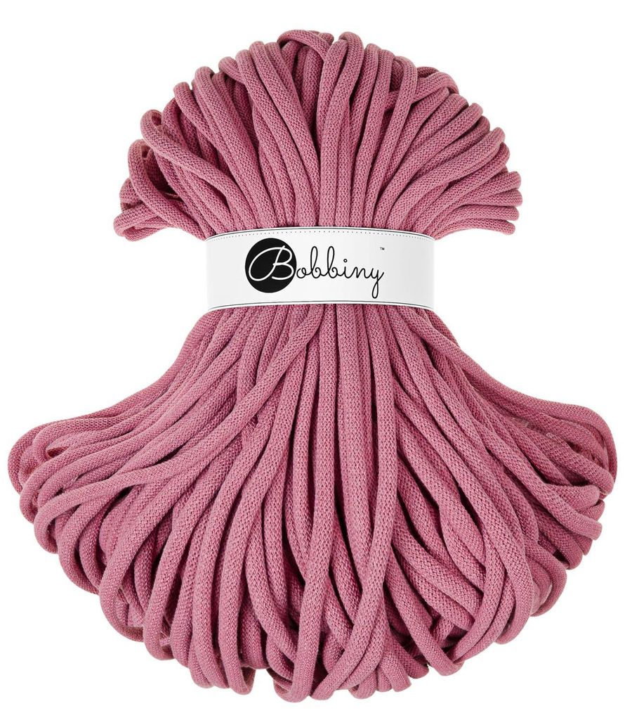Bobbiny Flechtkordel Jumbo 9mm 100m Blossom Produktbild 