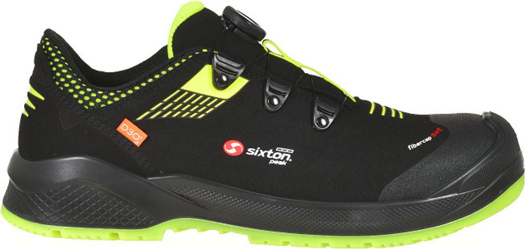 Sixton Sicherheitsschuhe FORZA BOA S3 EN ISO 20345:2011 S3 schwarz Größe 41