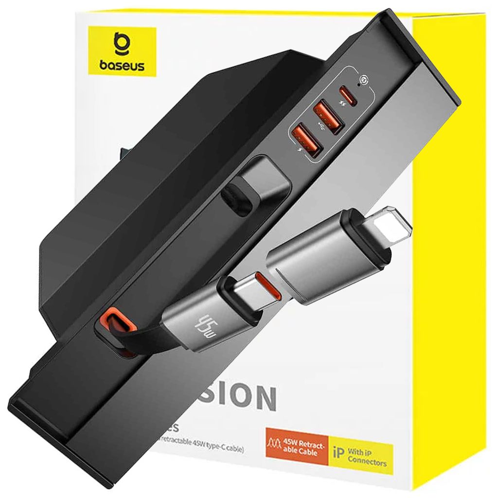 Baseus T-Space Serie Usb Hub Für Tesla Model 3 / Y Mit Produktbild 