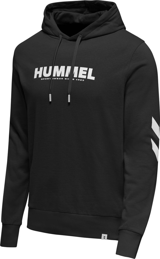 hummel hmlLEGACY LOGO HOODIE - BLACK - XS