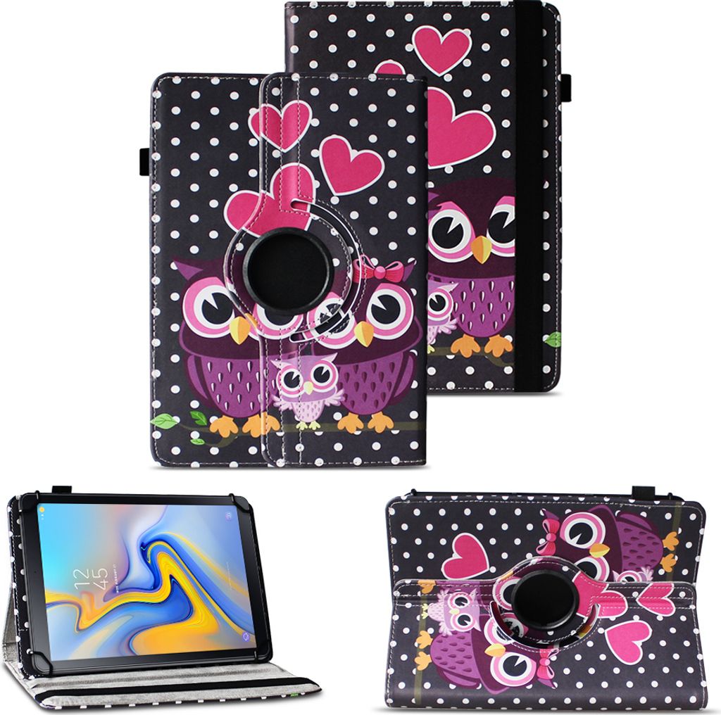 Schutzhülle für T-Mobile REVVL Tab 5G Tablet Hülle Tasche Case 360 Grad DrehbarFarben:Motiv 4