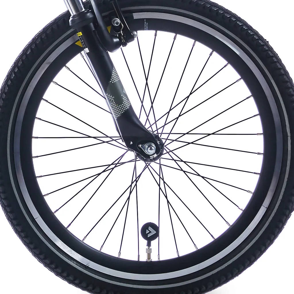 Roue avant VTT Trail ALPINA 22 HLQC Black pour terrains difficiles