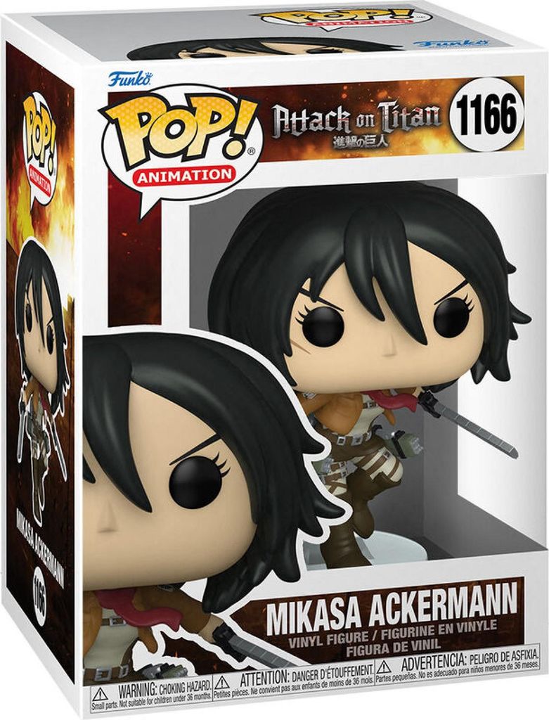 Figura POP Attack On Titan Mikasa Ackermann Immagine del prodotto 