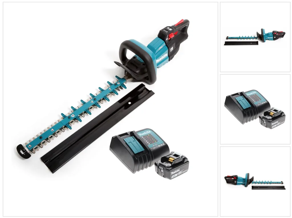 Taille-haie à batterie Makita DUH502SF 18V LXT 50cm avec kit complet
