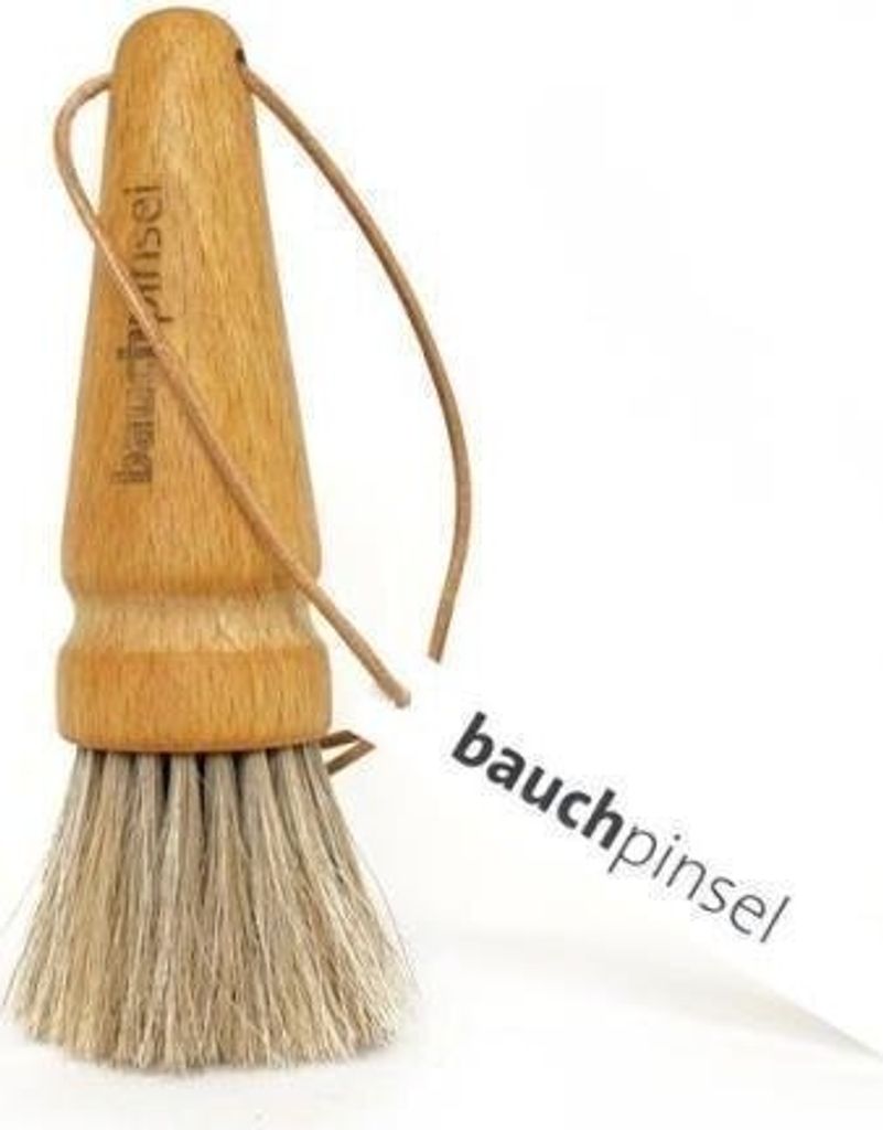 Pinsel für Kosmetik, weicher Bauchpinsel zum Auftragen von Puder und Rouge