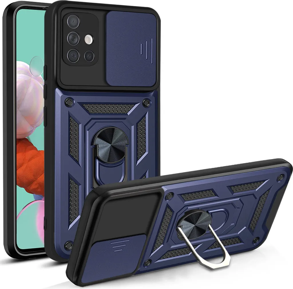 Custodia Samsung A51 4G per Famiglie: Protezione Camera e Magnete