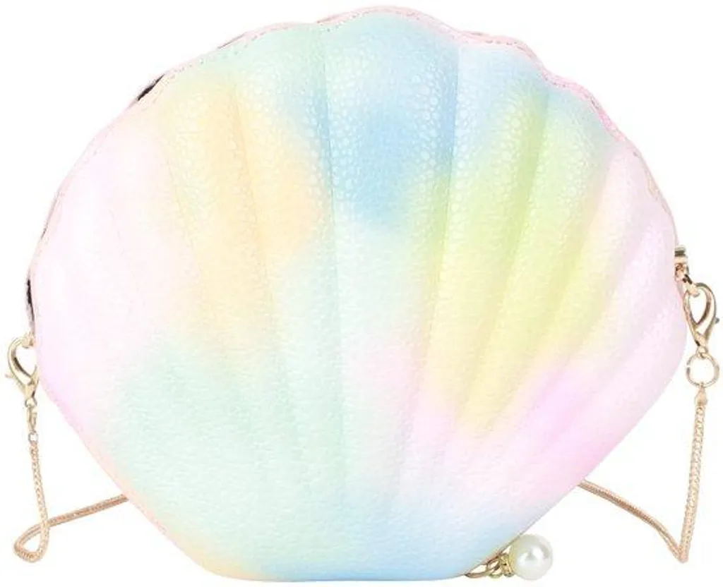 Pochette Mariage Scintillante MEGAUK Coloré - Sac Soirée Strass Chaîne